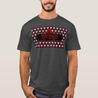 Taino Red Native American Diamond Mönster T Shirt