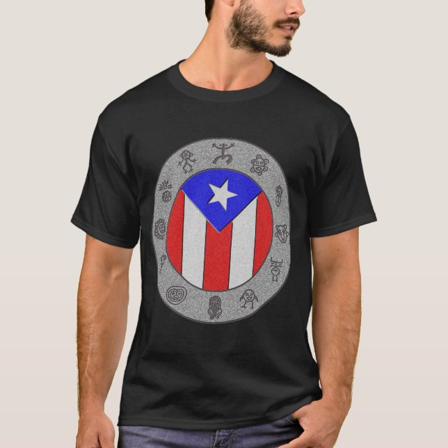 Taino rullar T-tröja T-shirt (Framsida)
