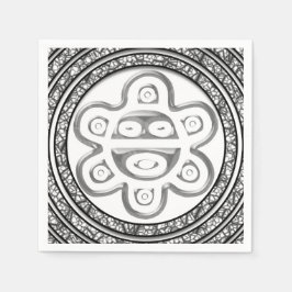 Taino Spiral Sol Napkins Pappersservett