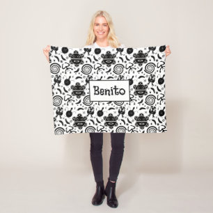 Taino Symbols Puerto Rico Culture Fleecefilt