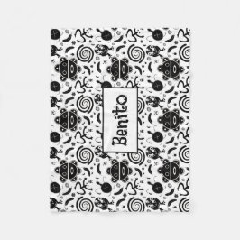 Taino Symbols Puerto Rico Culture Fleecefilt