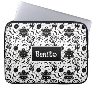 Taino Symbols Puerto Rico Culture Laptop Fodral