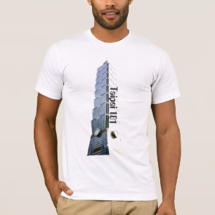Taipei 101 byggnad reser souvenir tee