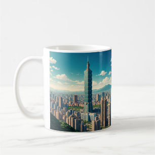 Taipei 101 Taiwan Kaffemugg