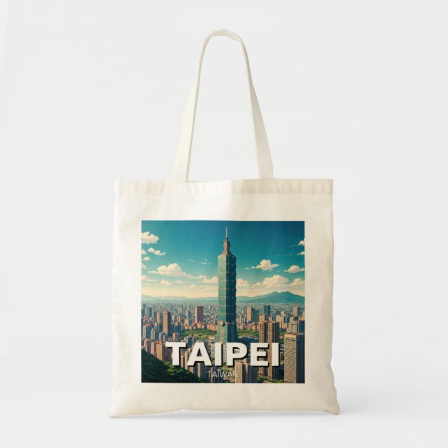 Taipei 101 Taiwan Tygkasse (Framsidan)