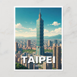 Taipei 101 Taiwan Vykort