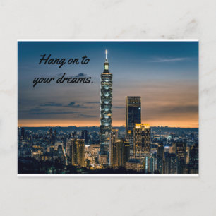 Taipei 101 vykort