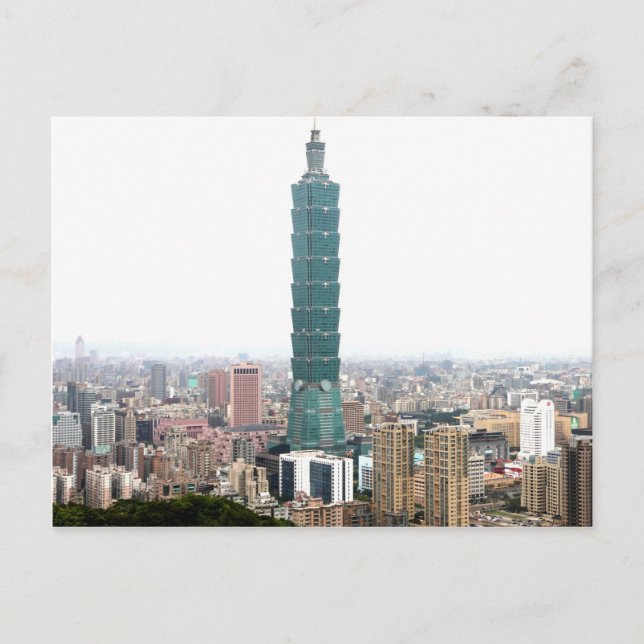 Taipei amk 101 stolt över er själva vykort (Framsida)