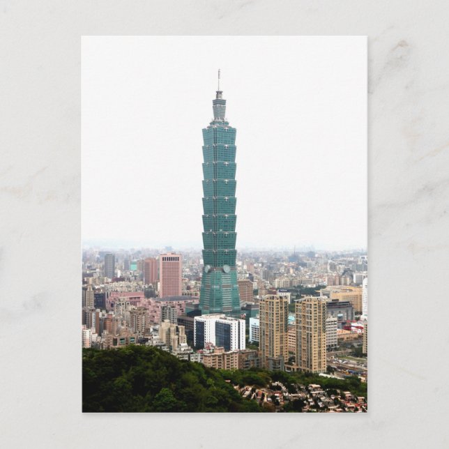 Taipei amk 101 stolt över er själva vykort (Framsida)