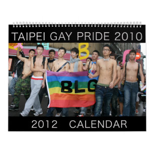 Taipei gay pride 2010, kalender 2012