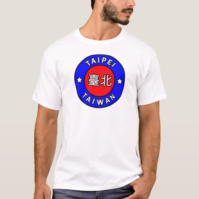 Taipei skjorta tee shirt (Framsida)