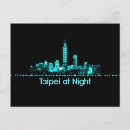 Taipei Skyline Vykort