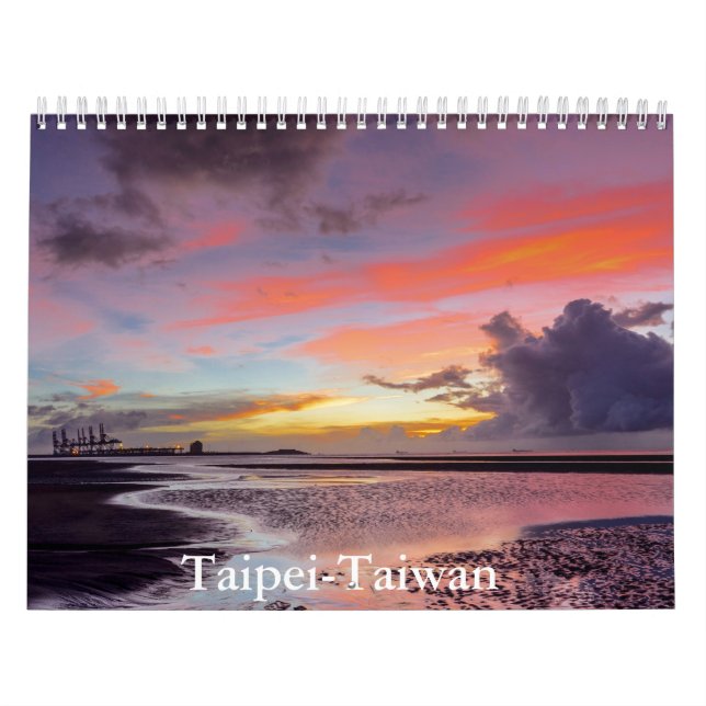 Taipei-Taiwan Calendar Kalender (Omslag)