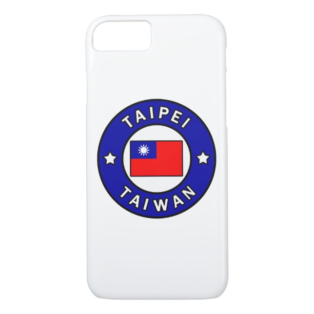 Taipei Taiwan Case-Mate iPhone Skal (Baksida)