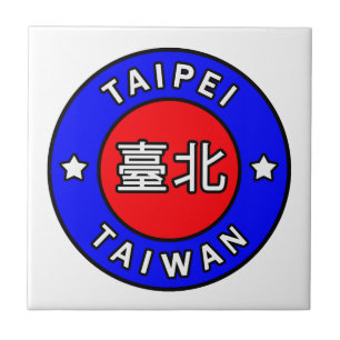 Taipei Taiwan Kakelplatta