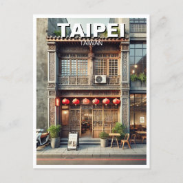 Taipei Taiwan Stophouse storefront Vykort