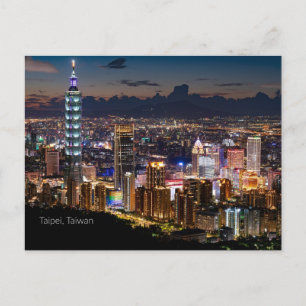 Taipei, Taiwan Vykort
