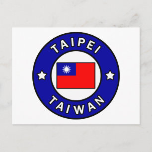 Taipei Taiwan Vykort