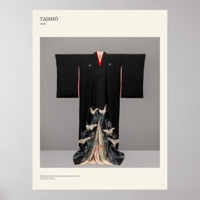 Taishō Japan Konstaffisch Poster (Framsidan)