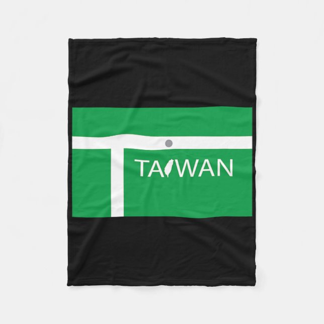 Taiwan Badminton 2020 in Bounds Fleecefilt (Framsidan)