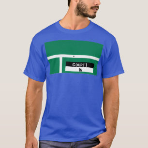 Taiwan Badminton Guld Flagga New Taiwan Flagga T Shirt