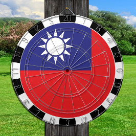 Taiwan Dartboard, sporten, Taiwanesiska Flagga Darttavla