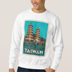 Taiwan   Dragon and Tiger Pagodas Lång Ärmad Tröja