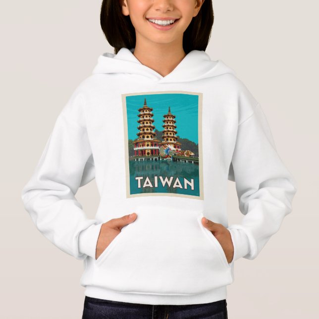 Taiwan | Dragon and Tiger Pagodas T Shirt (Framsida)