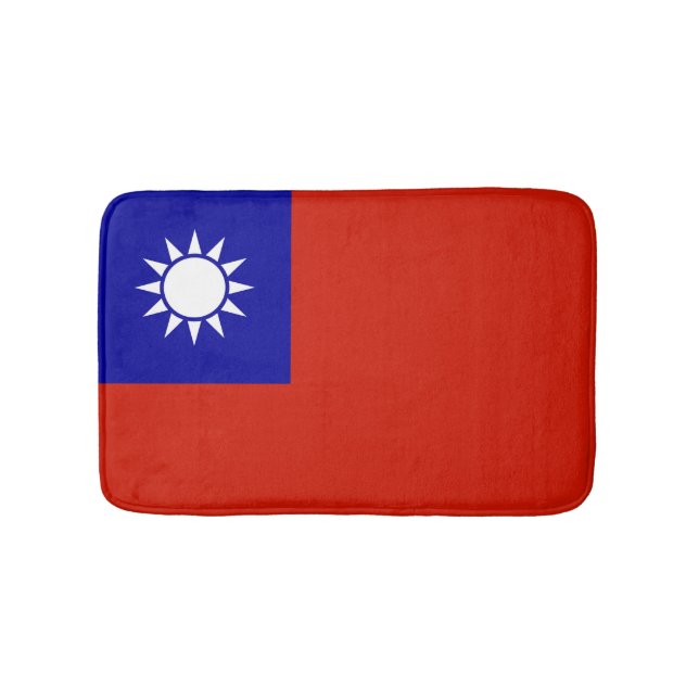 Taiwan-flagga Badrumsmatta (Framsidan)