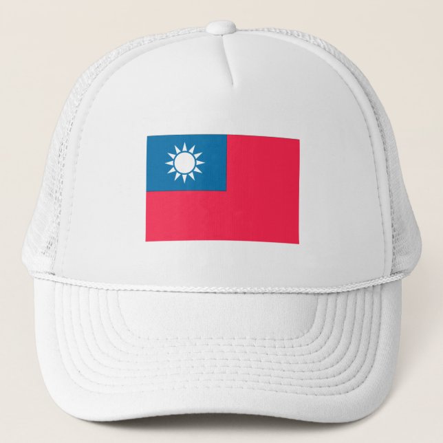 Taiwan Flagga Keps (Framsida)