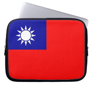 Taiwan Flagga Laptop sleeve