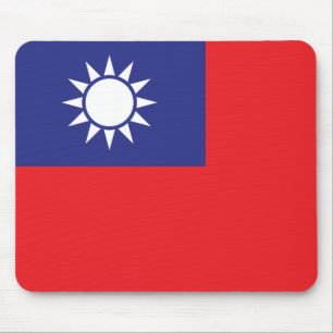 Taiwan Flagga Musmatta
