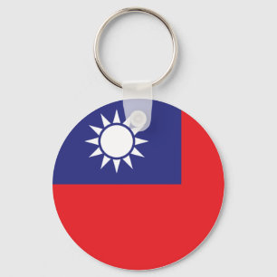 Taiwan Flagga Nyckelring