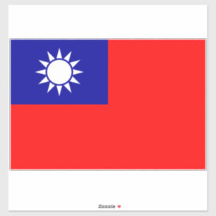 Taiwan Flagga: Republiken China, Taiwan Klistermärken