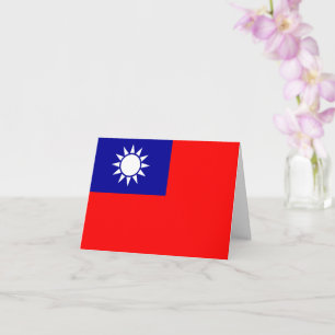 Taiwan Flagga: Republiken China, Taiwan Kort
