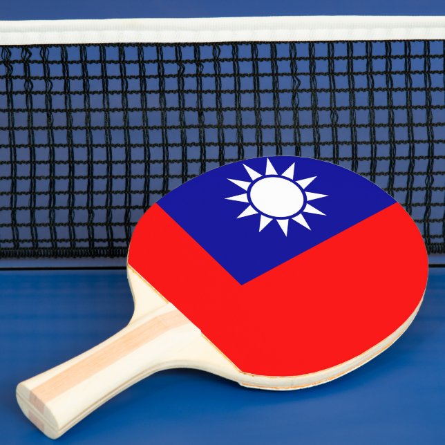 Taiwan Flagga: Republiken China, Taiwan Pingisracket (Insitu)