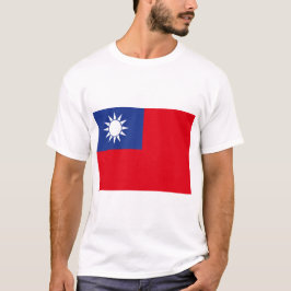 Taiwan Flagga T Shirt