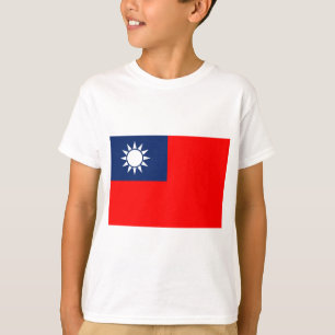 taiwan flagga t shirt