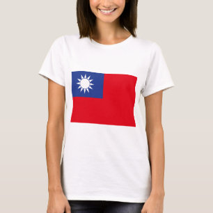 Taiwan Flagga T Shirt