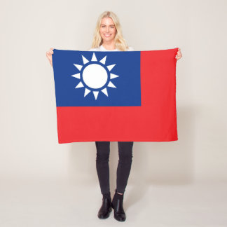 Taiwan-flagga Taiwan Fleecefilt