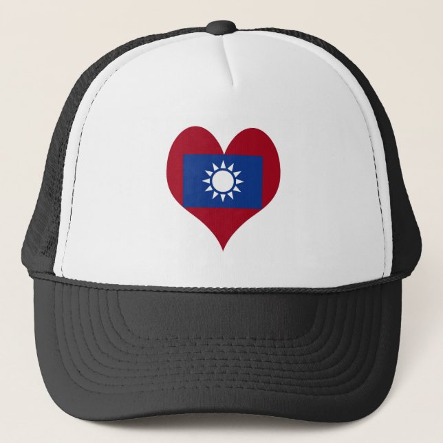 Taiwan-flagga Taiwan Keps (Framsida)