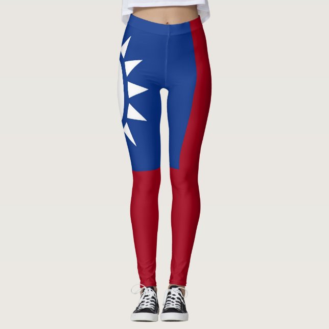Taiwan-flagga Taiwan Leggings (Framsida)