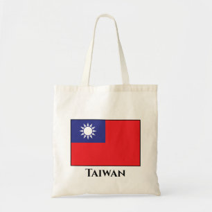 Taiwan Flagga Tygkasse
