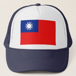 Taiwan flaggahatt truckerkeps