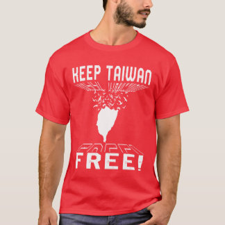 Taiwan Hållaiwan Fritt Flugande Fågelse vänner T Shirt