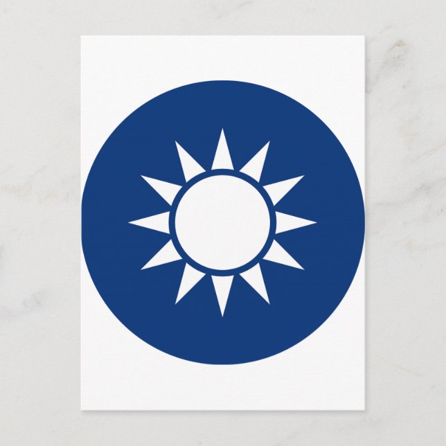 Taiwan Jackar om Arm Vykort (Framsida)