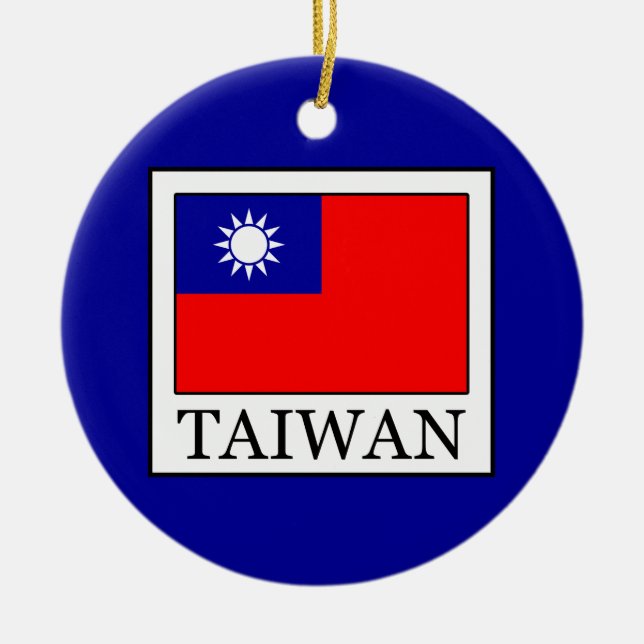 Taiwan Julgransprydnad Keramik (Framsidan)