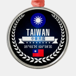 Taiwan Julgransprydnad Metall