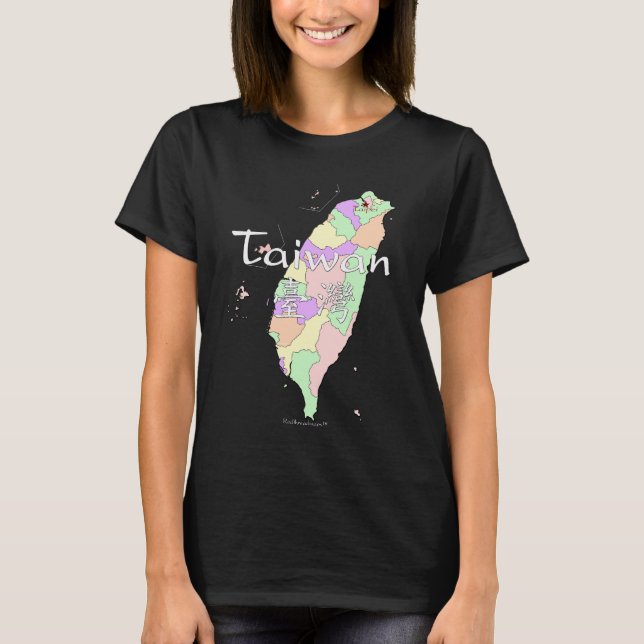 Taiwan Karta Tröja (Framsida)