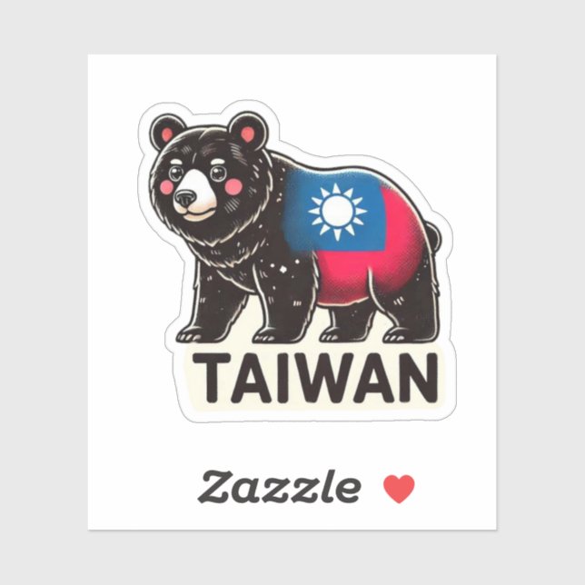 Taiwan Klistermärken (Ark)
